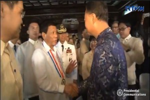 PH will not join US military drills in WPS, Duterte tells China